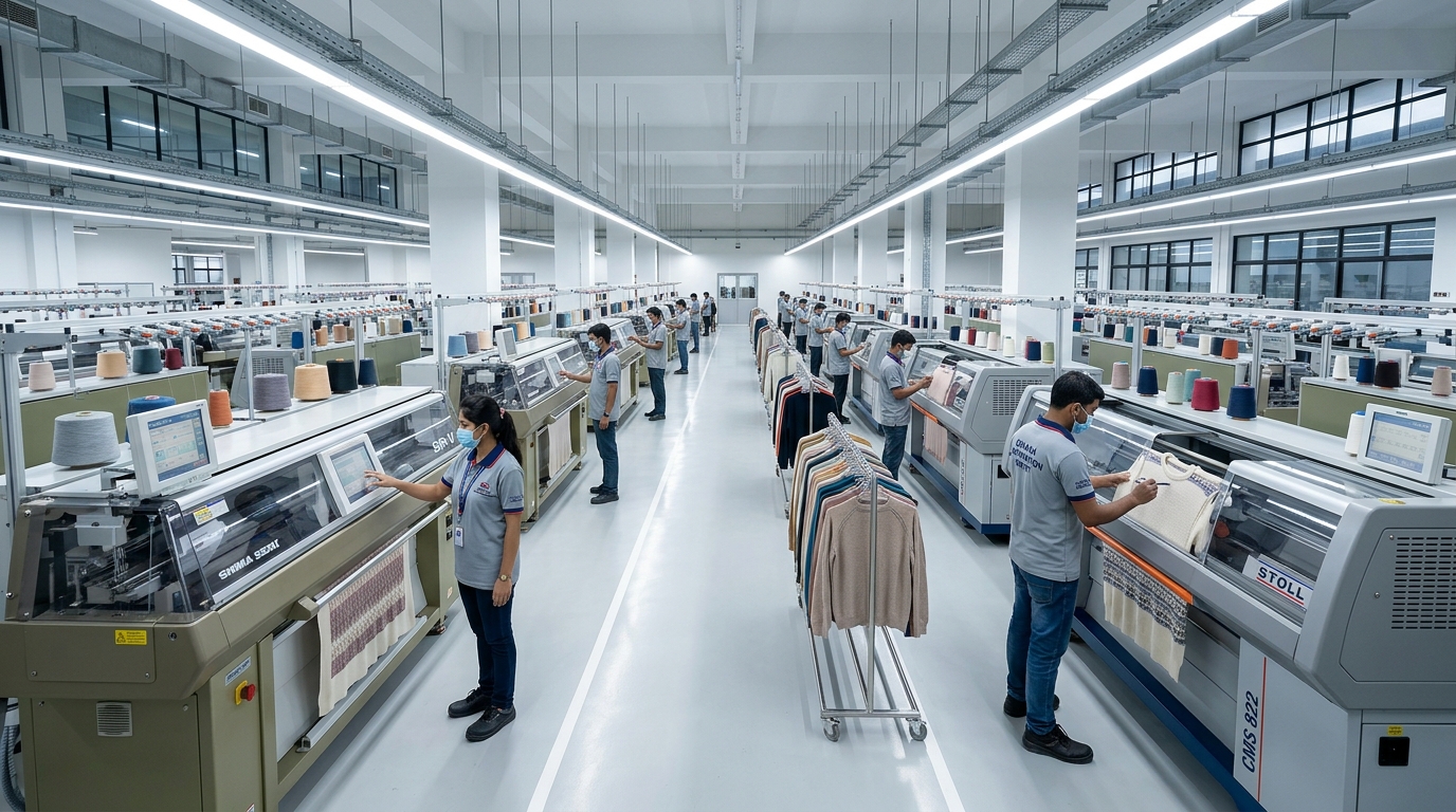 BABI SWEATERS LTD Dhaka Knitwear Manufacturing Floor